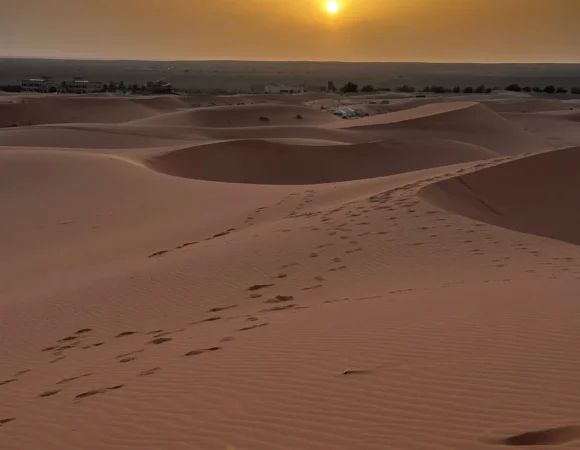 Sahara Sunset
